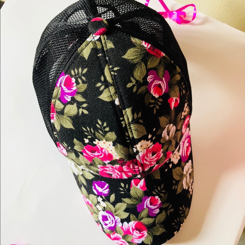 Floral Cap